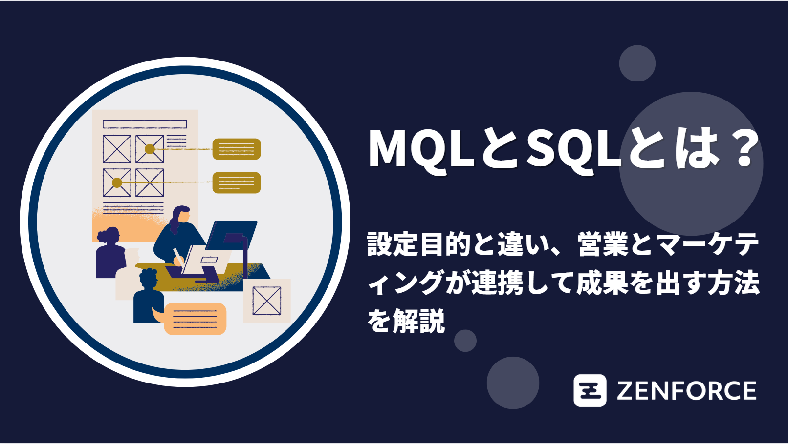 MQL　SQL　設定目的　違い